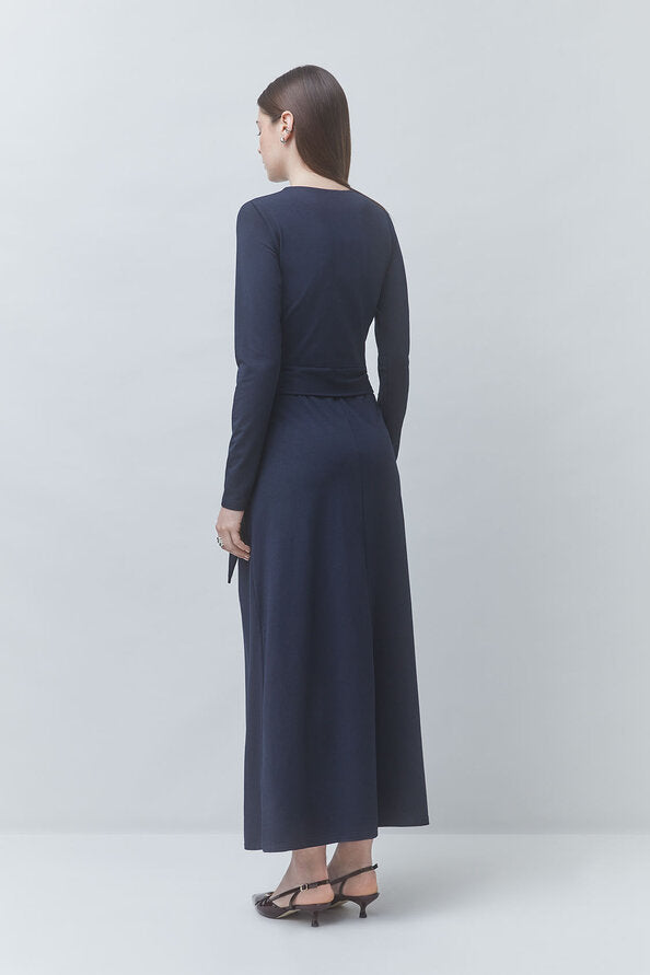 Cloud Front Slit Dress