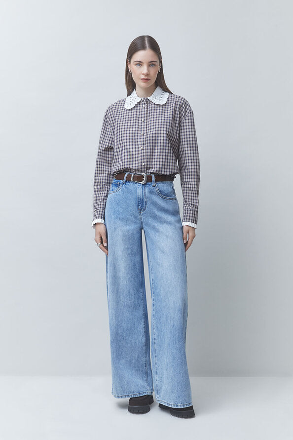 Lars Crop Button Down