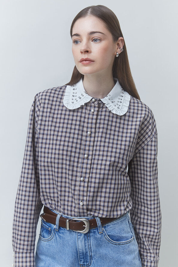 Lars Crop Button Down