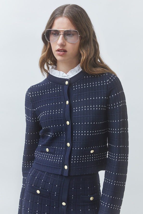 Ganeli Two Toned Cardigan