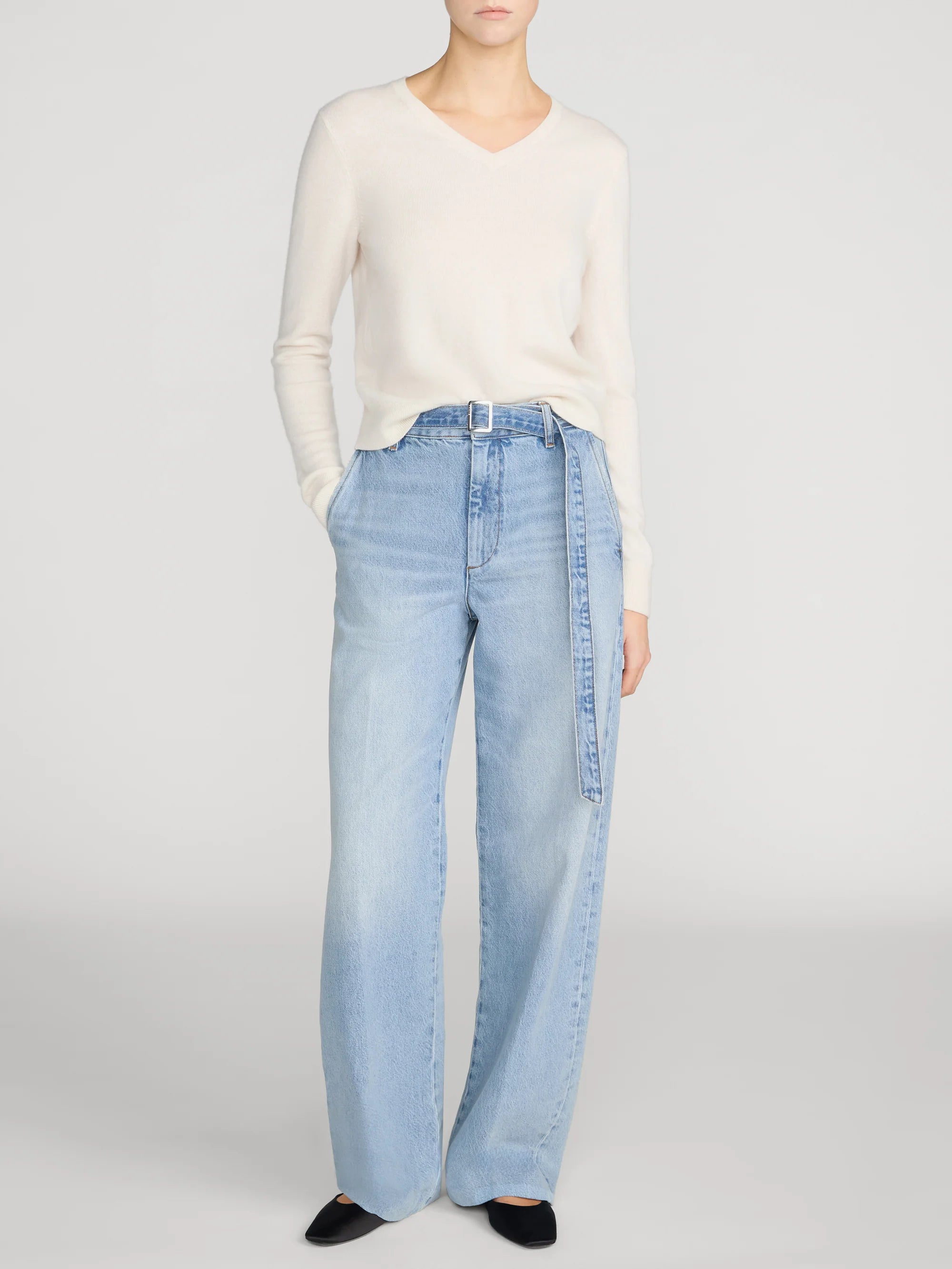 Belted Bow Trouser