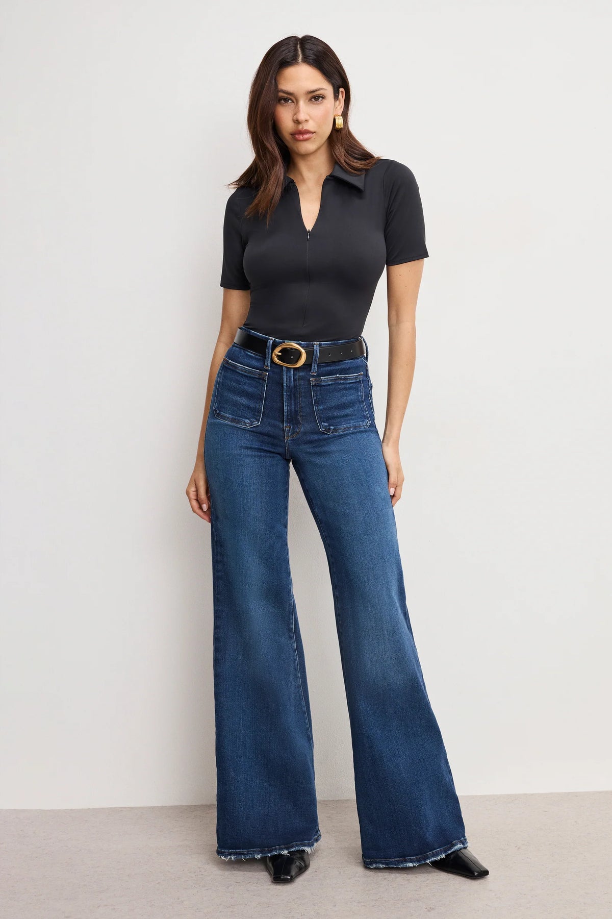 Good Waist Palazzo Jeans