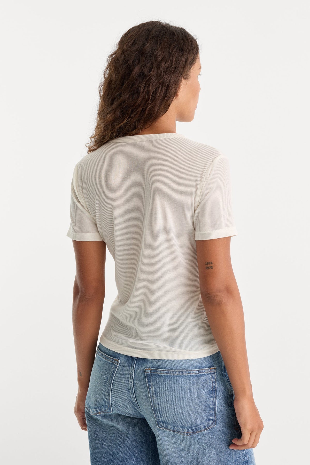 Sheer Rib Tee