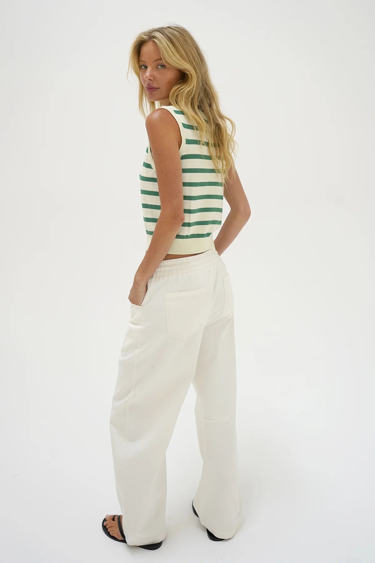 Marleigh Stripe Tank-Top