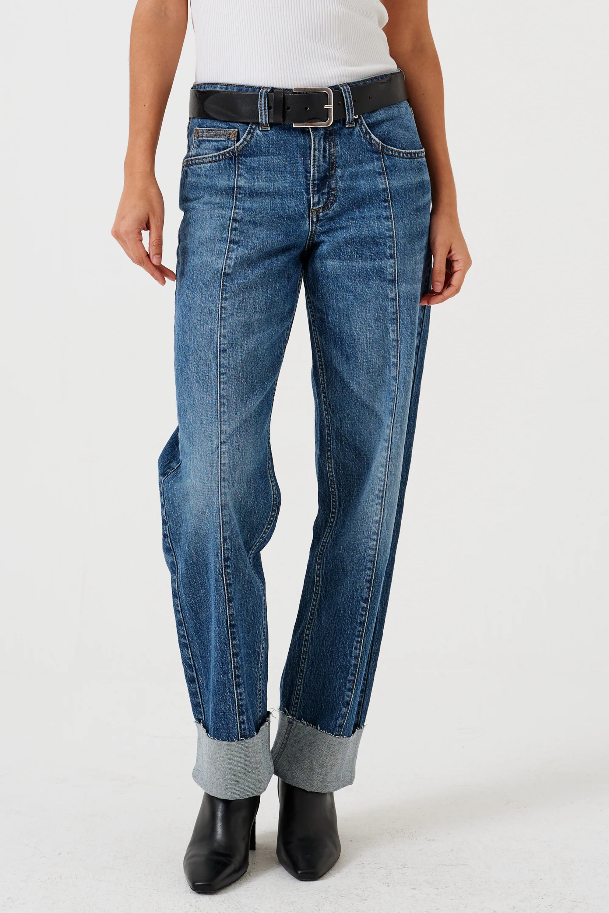 Stevie Turn Up Jean