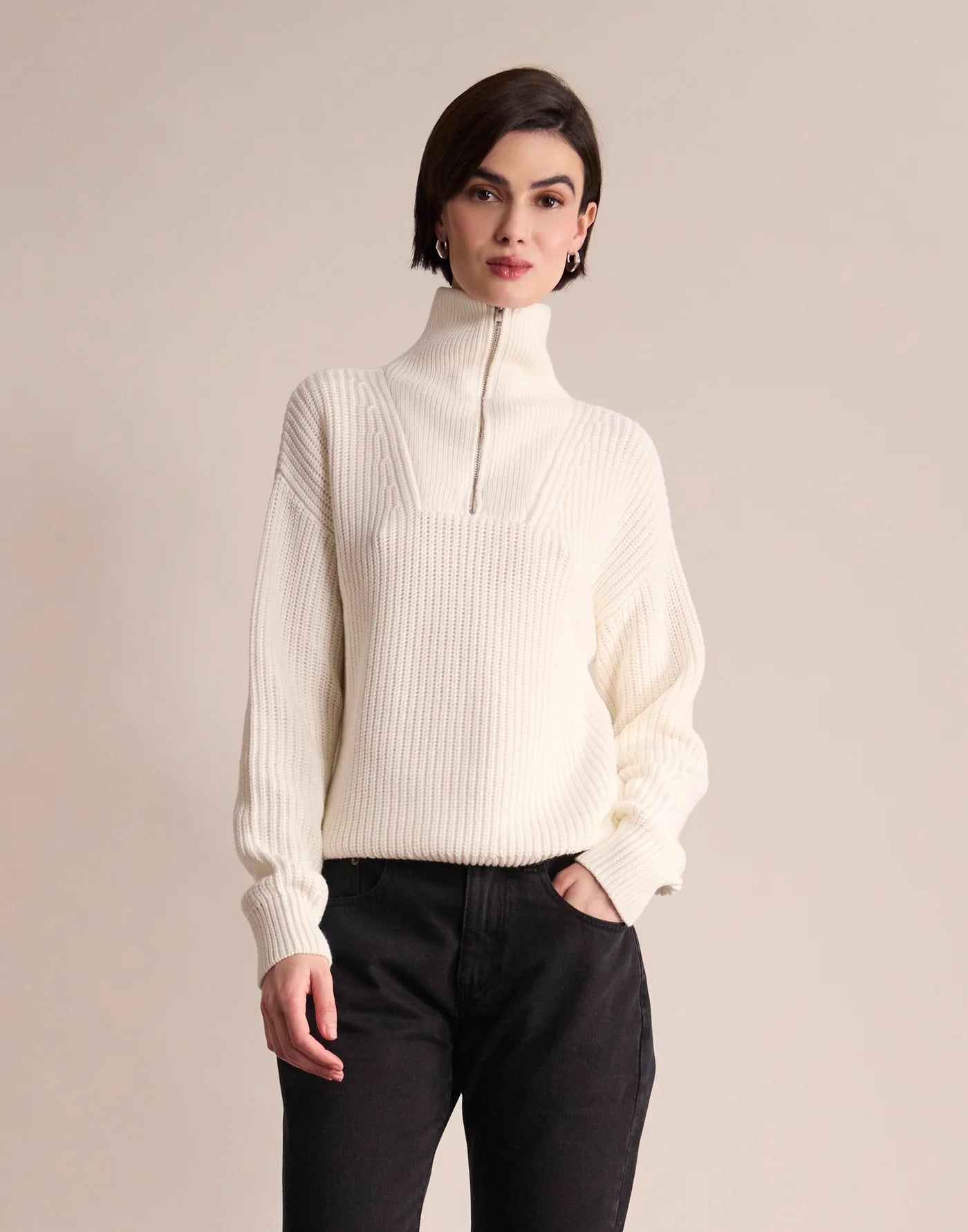 Logan Zip-Up Sweater