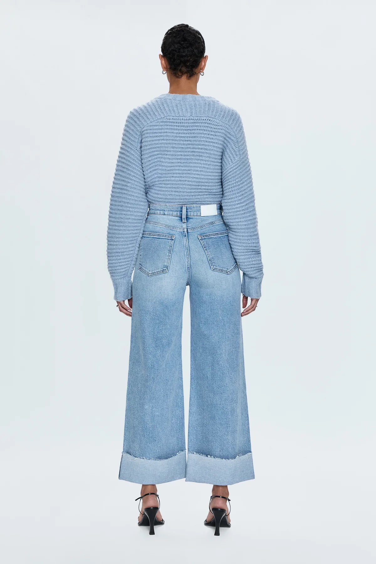 Lana Crop Cuff Wide Leg