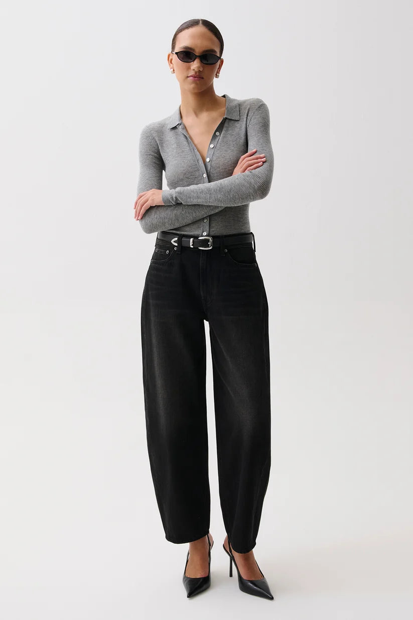 Sacha Relaxed Barrel Jean