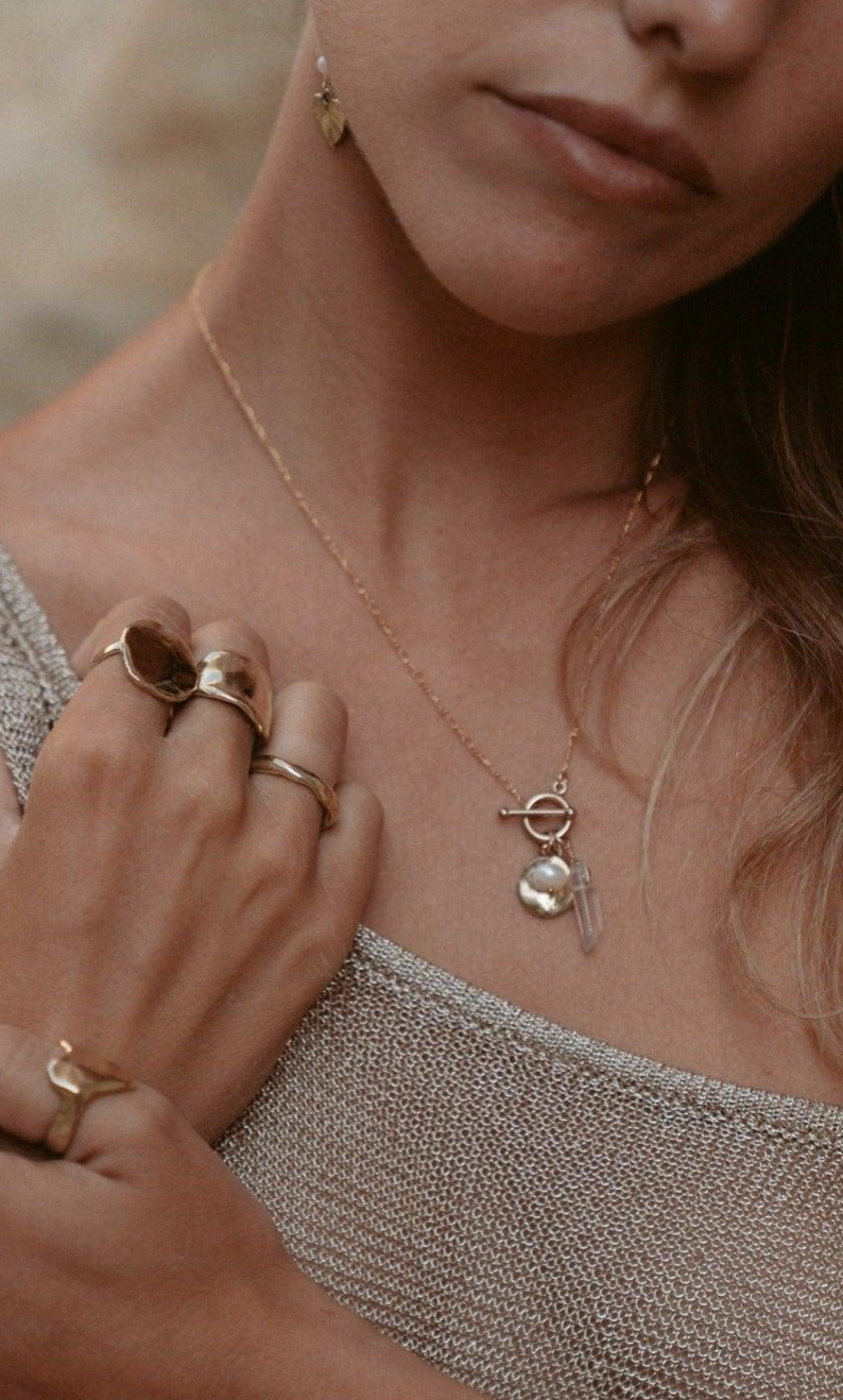 Selene Gold Necklace