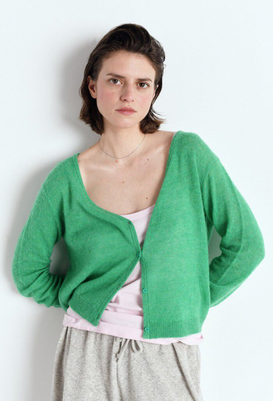 Dumy V-Neck Cardigan