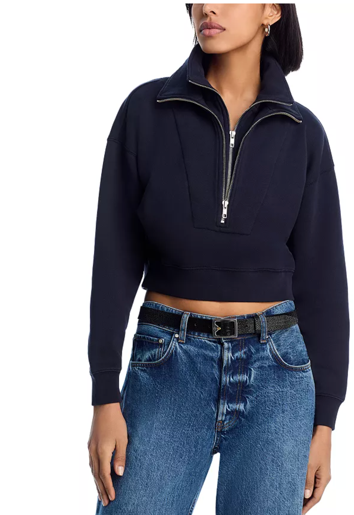 Double Zip Sweatshirt