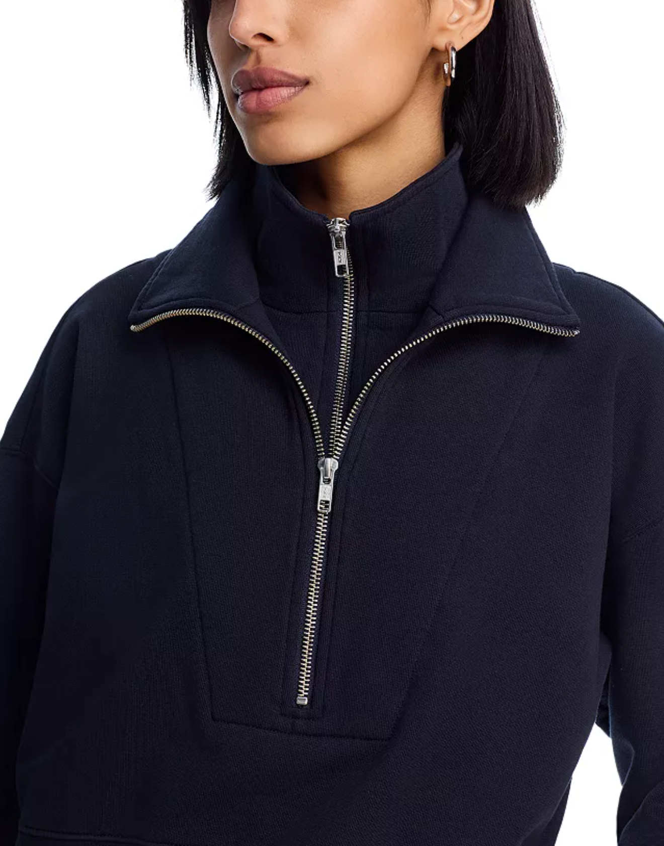 Double Zip Sweatshirt