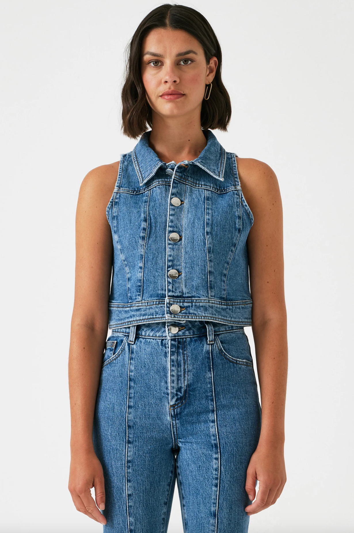 Cali Cropped Vest