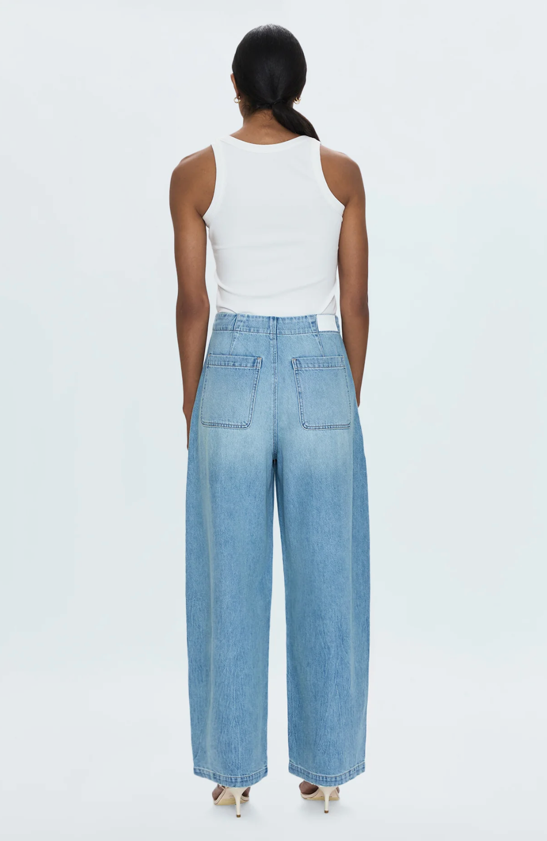 Lottie Relaxed Bowed Leg Denim