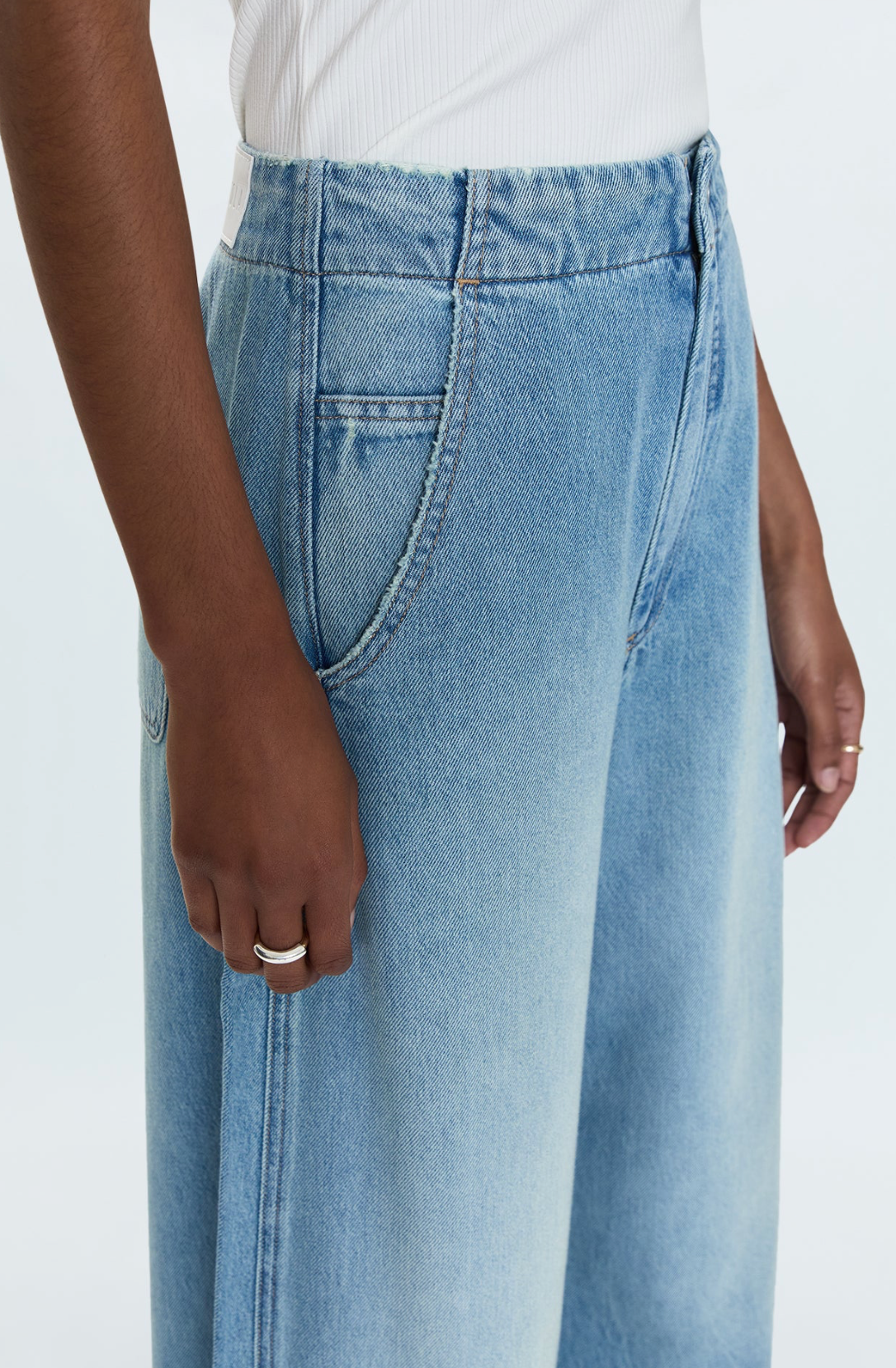 Lottie Relaxed Bowed Leg Denim