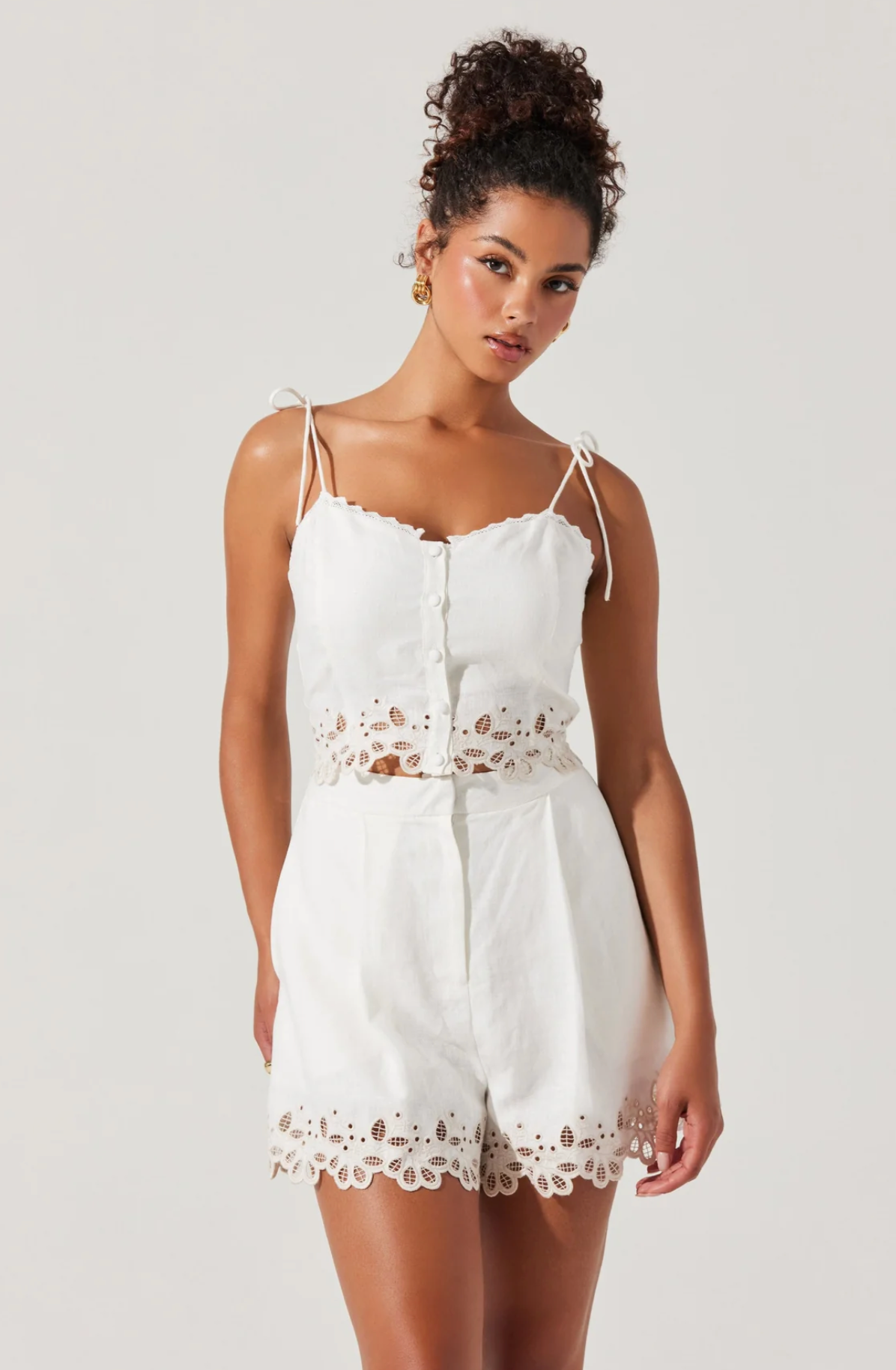 Kiya Linen Top
