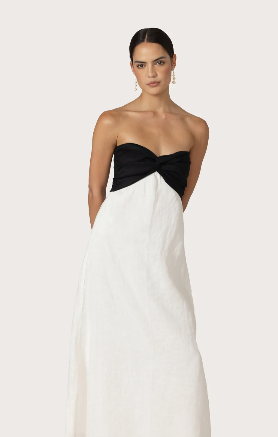 Melody Maxi Linen Dress
