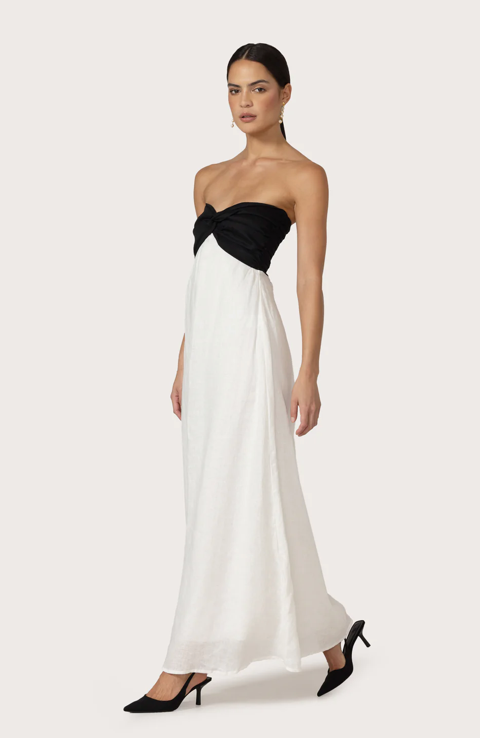 Melody Maxi Linen Dress