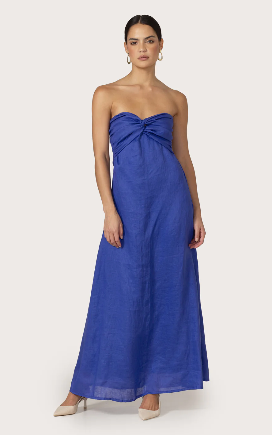 Melody Maxi Linen Dress