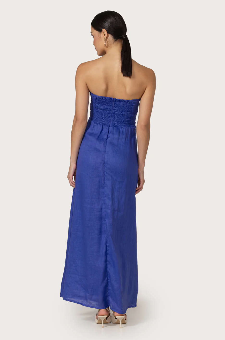 Melody Maxi Linen Dress