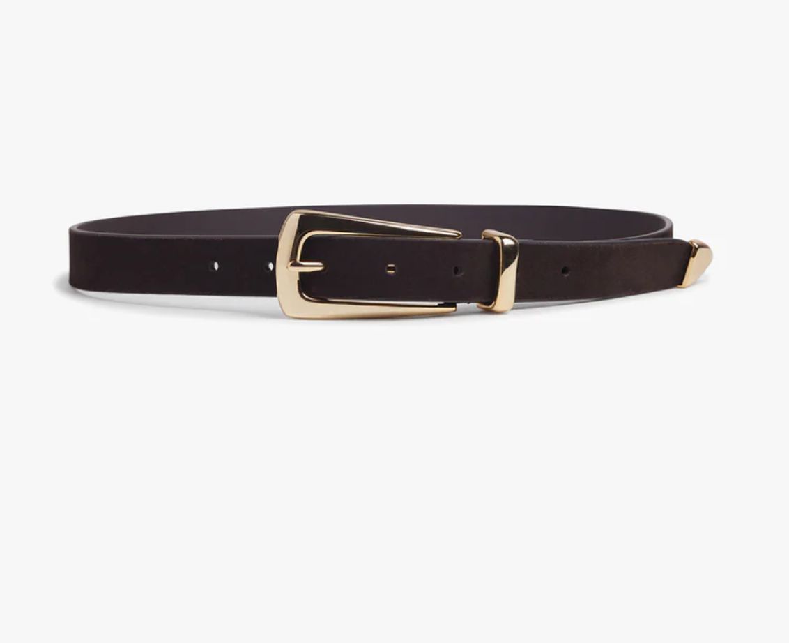The Suede Statement Belt