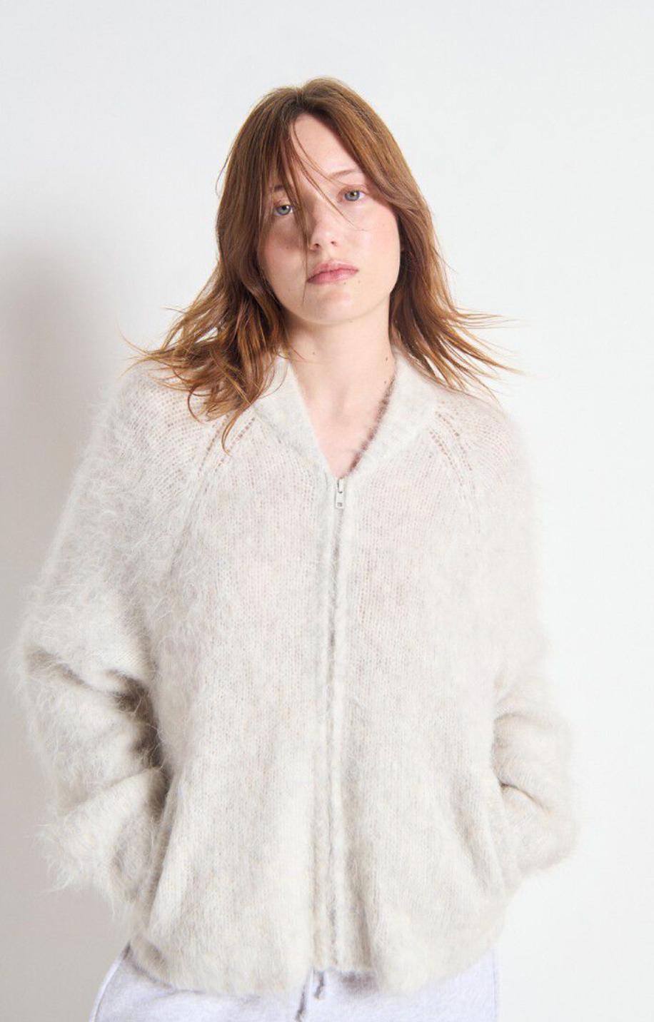Niby Zip-Up Cardigan