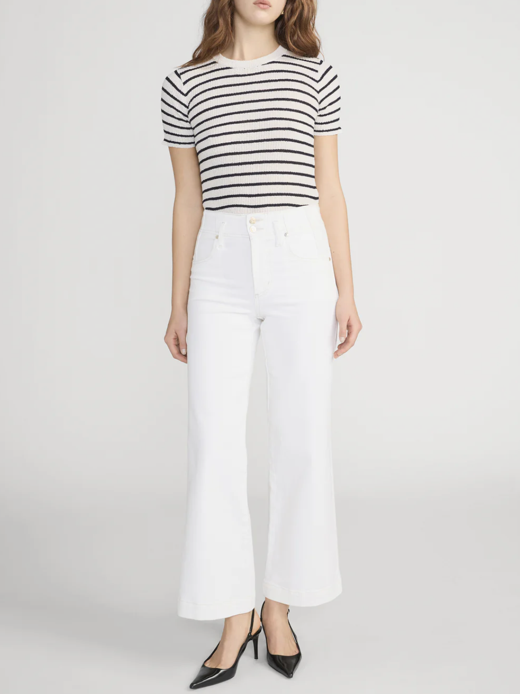 The Seamed Wide Trouser