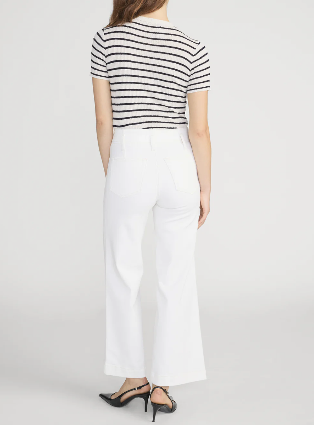 The Seamed Wide Trouser