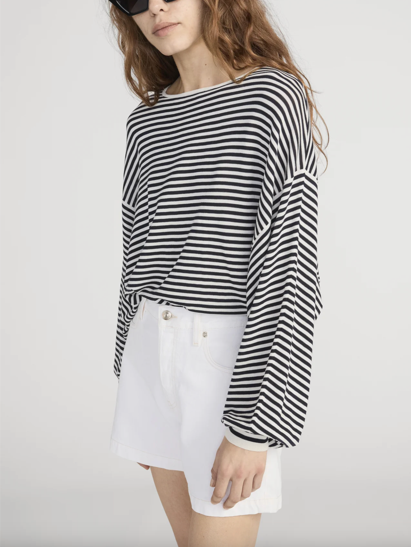 Striped Slouchy Sweater