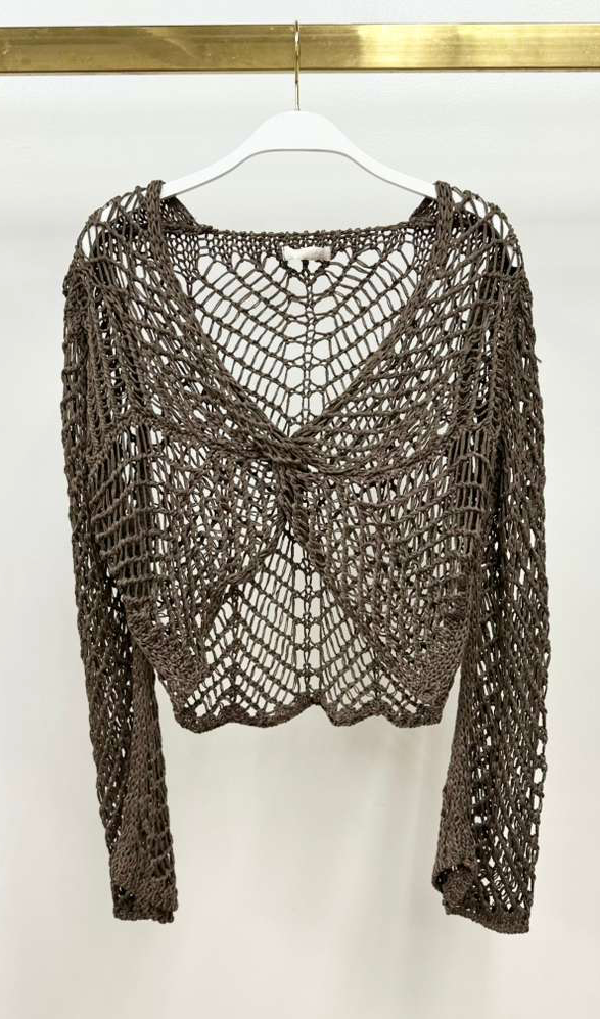 Crochet Twist Front Top