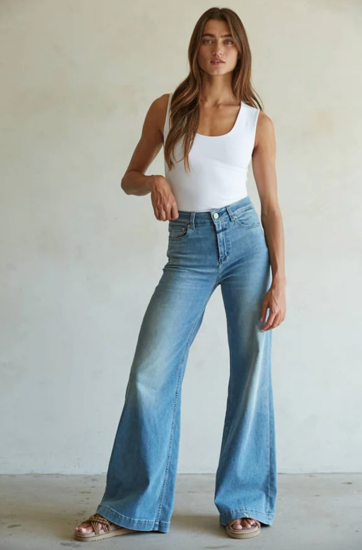Seamless Scoop Neck Top