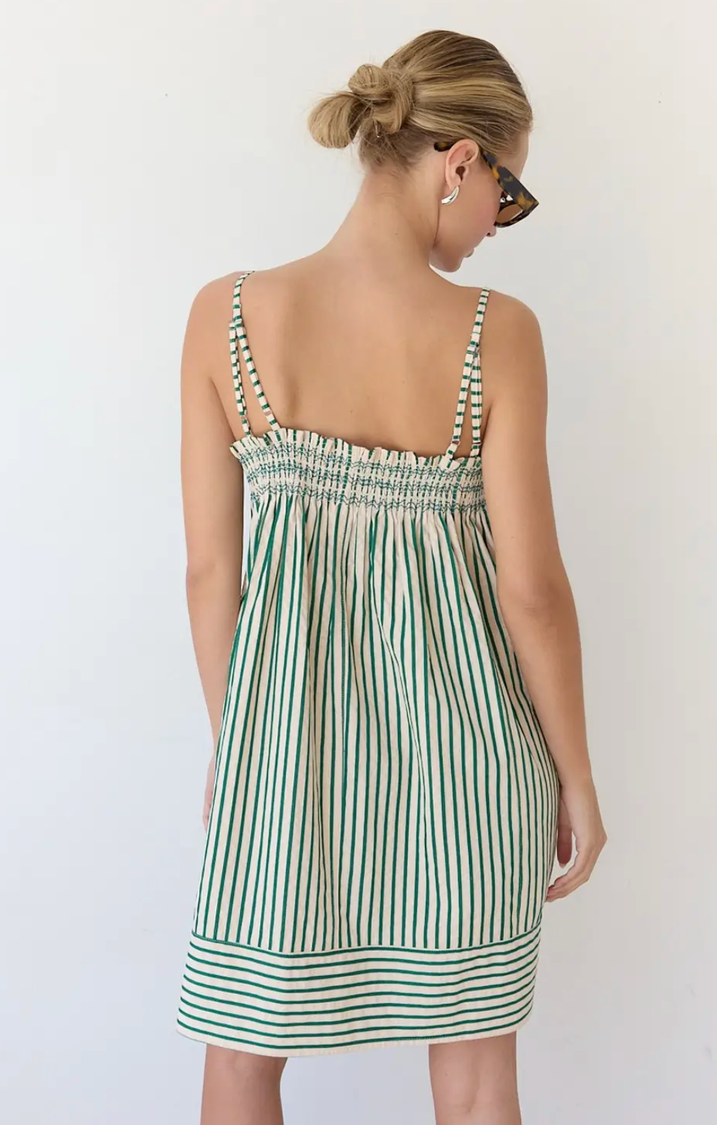 Bonnie Striped Mini Dress