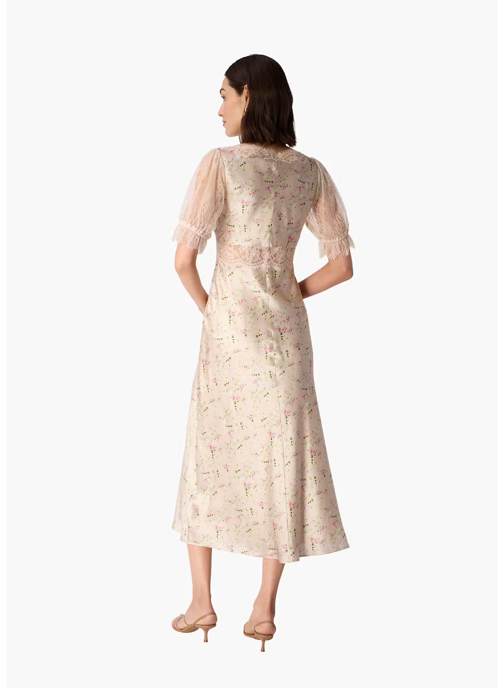 Dinah Silk Midi Dress