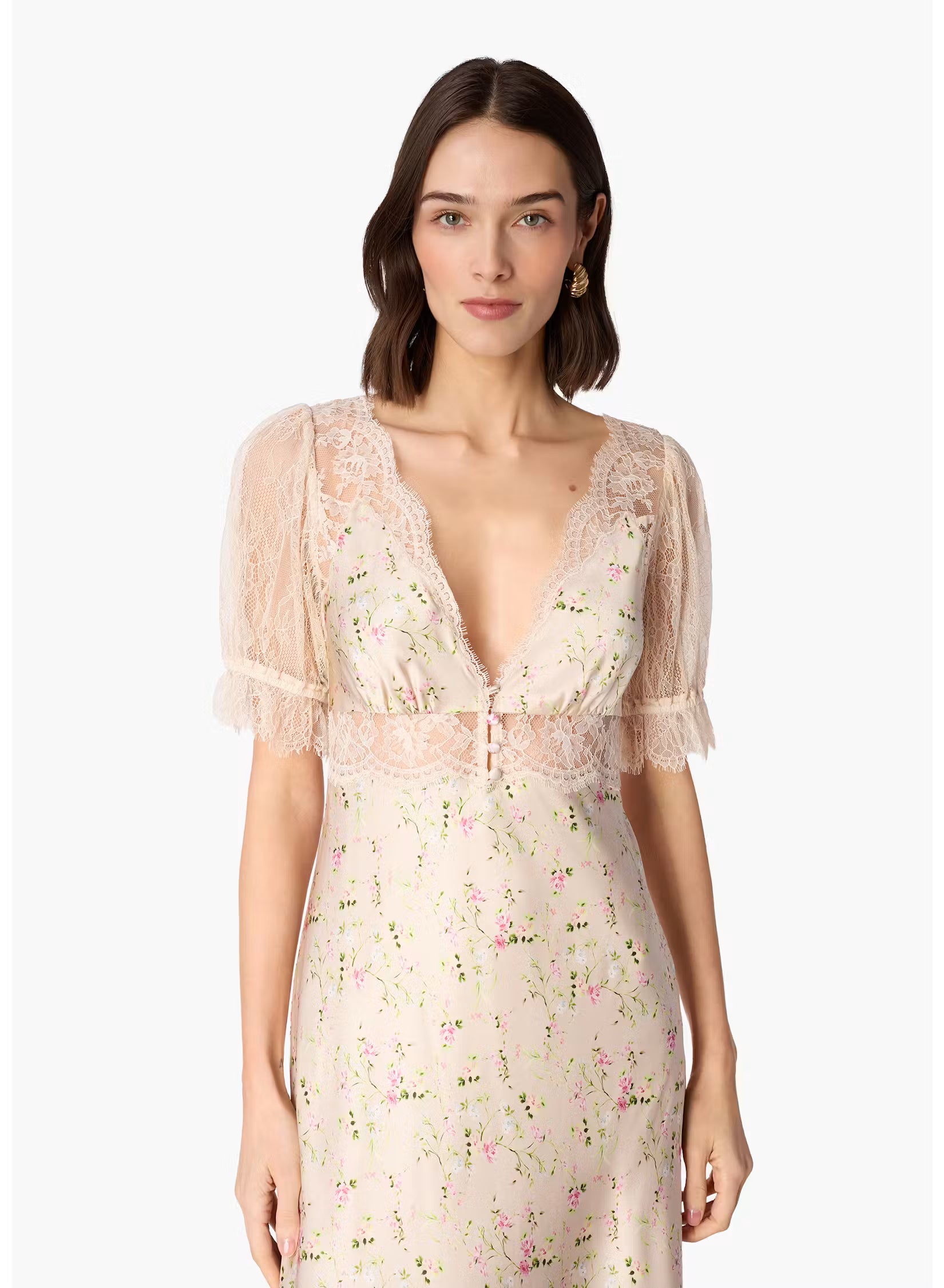 Dinah Silk Midi Dress