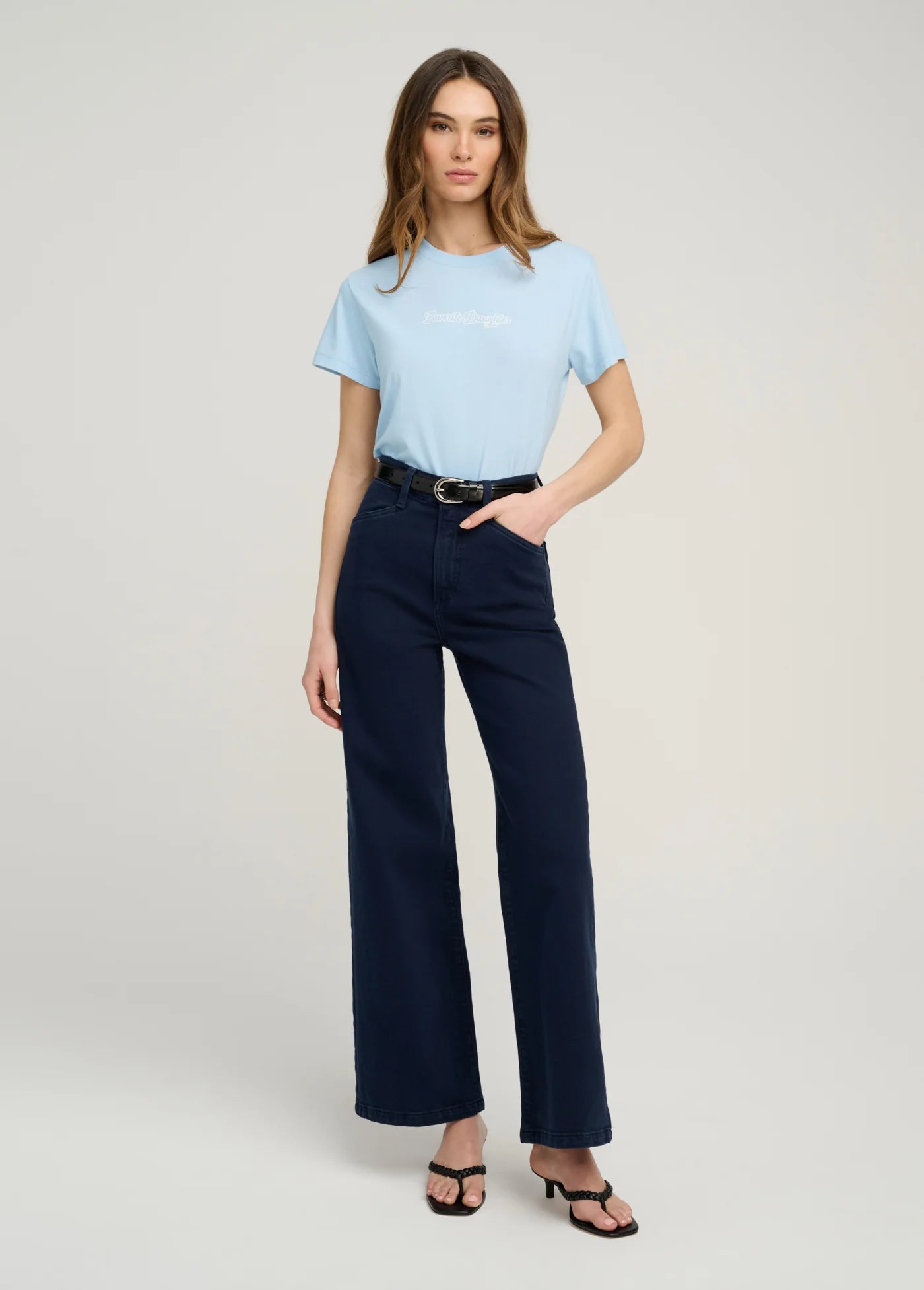 Cropped Varsity Tee