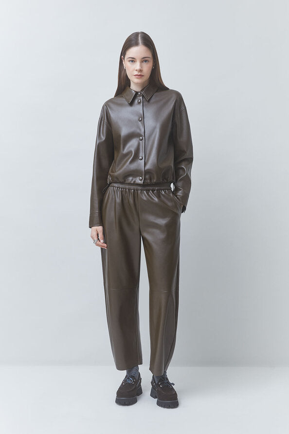 Faux Leather Pants