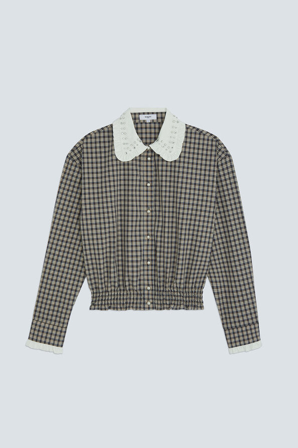 Lars Crop Button Down