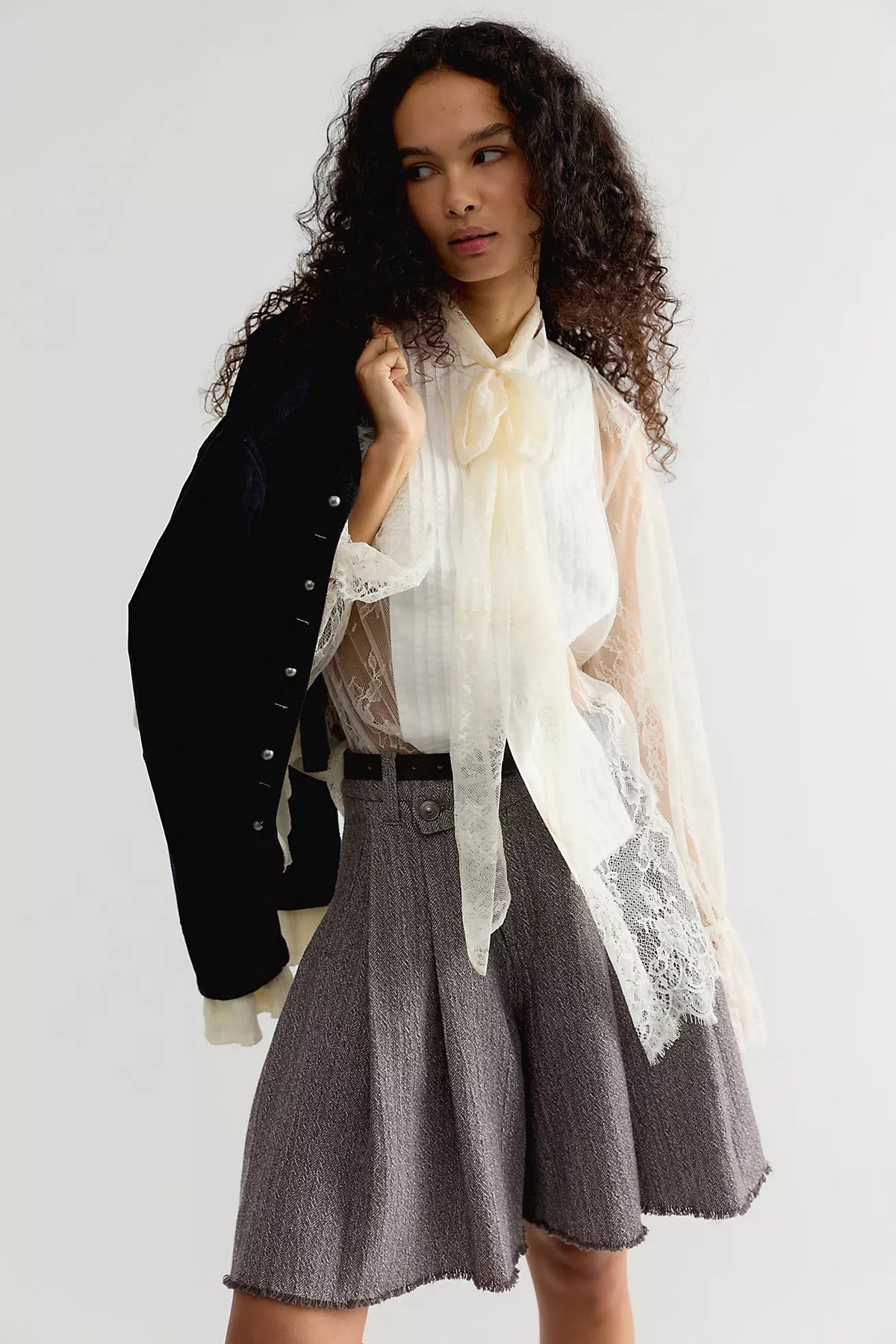 Ophelia Tuxedo Top
