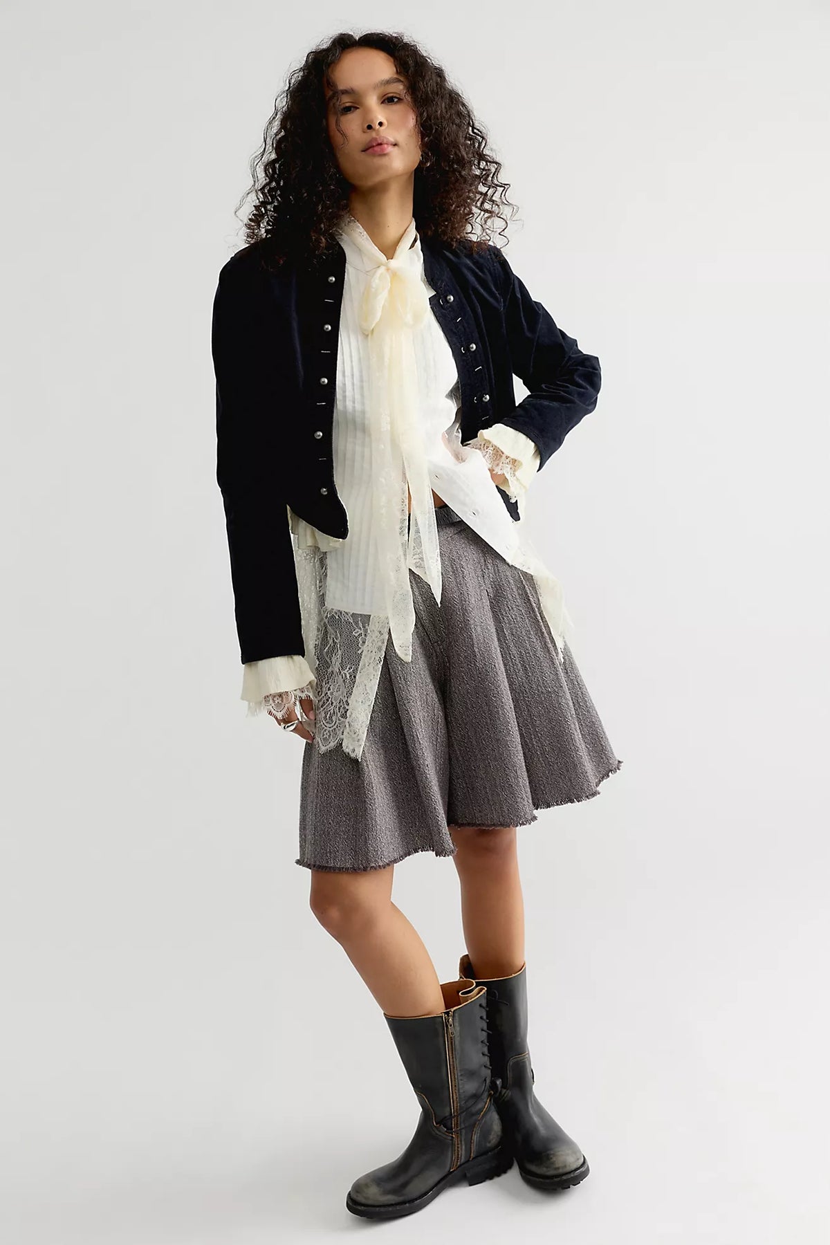 Ophelia Tuxedo Top