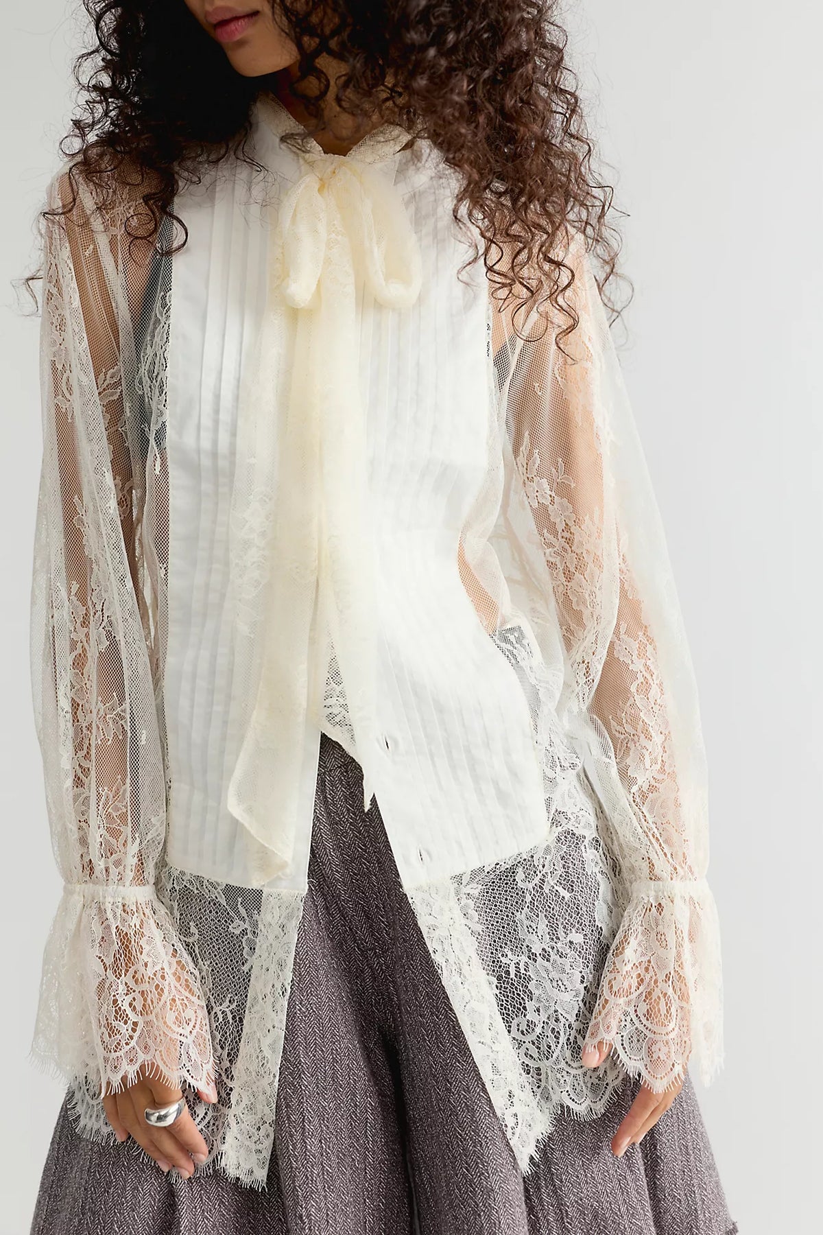 Ophelia Tuxedo Top