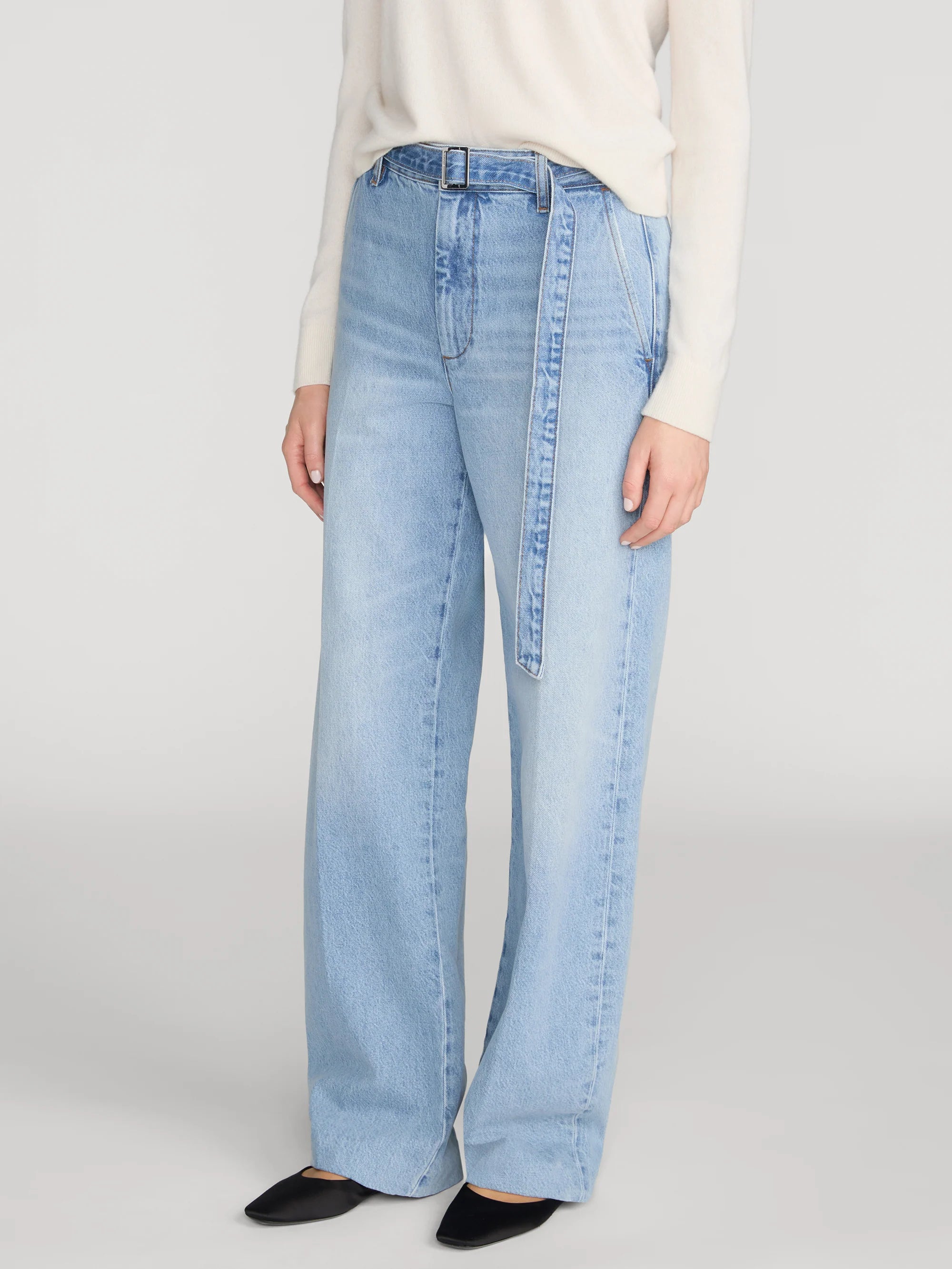 Belted Bow Trouser