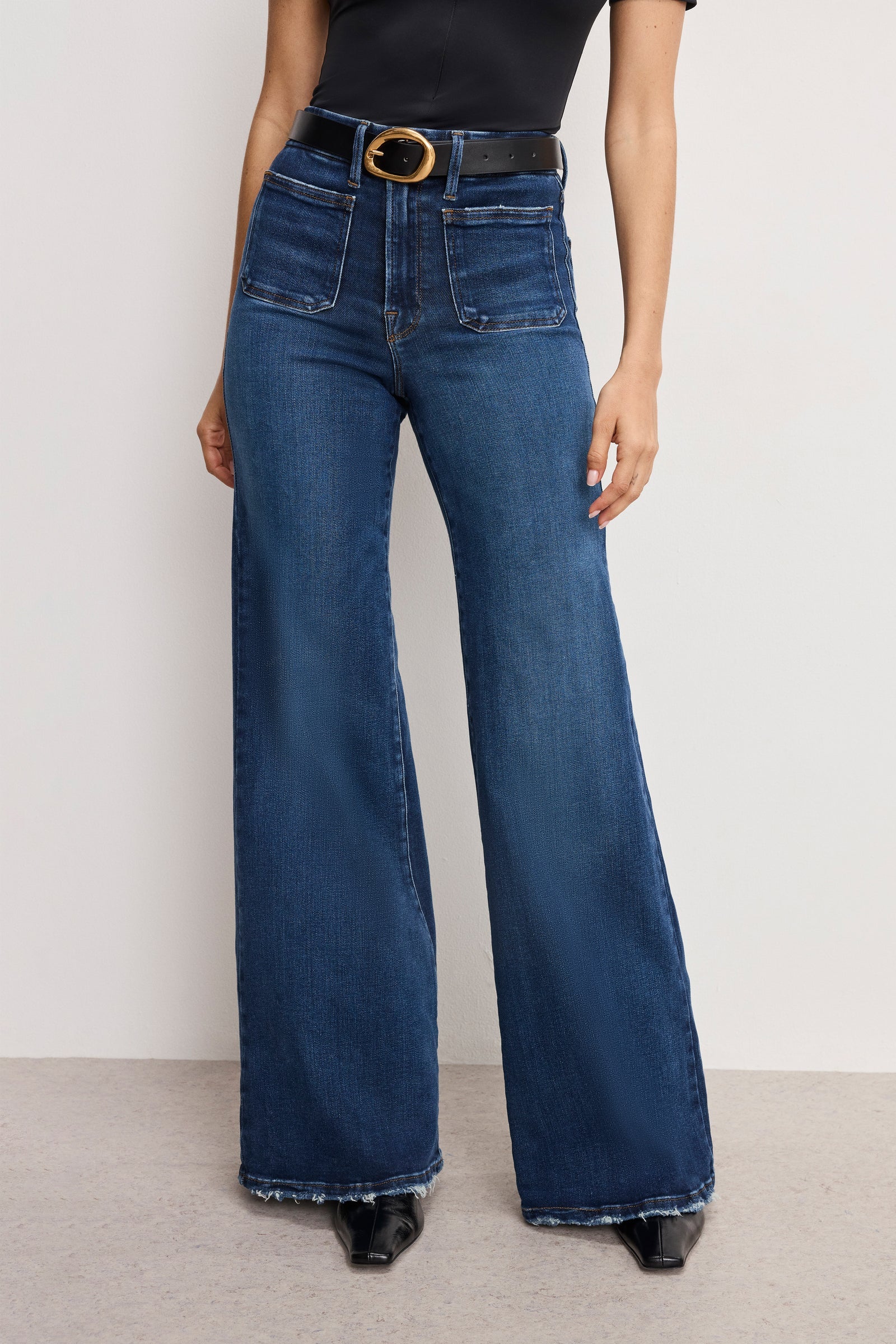 Good Waist Palazzo Jeans