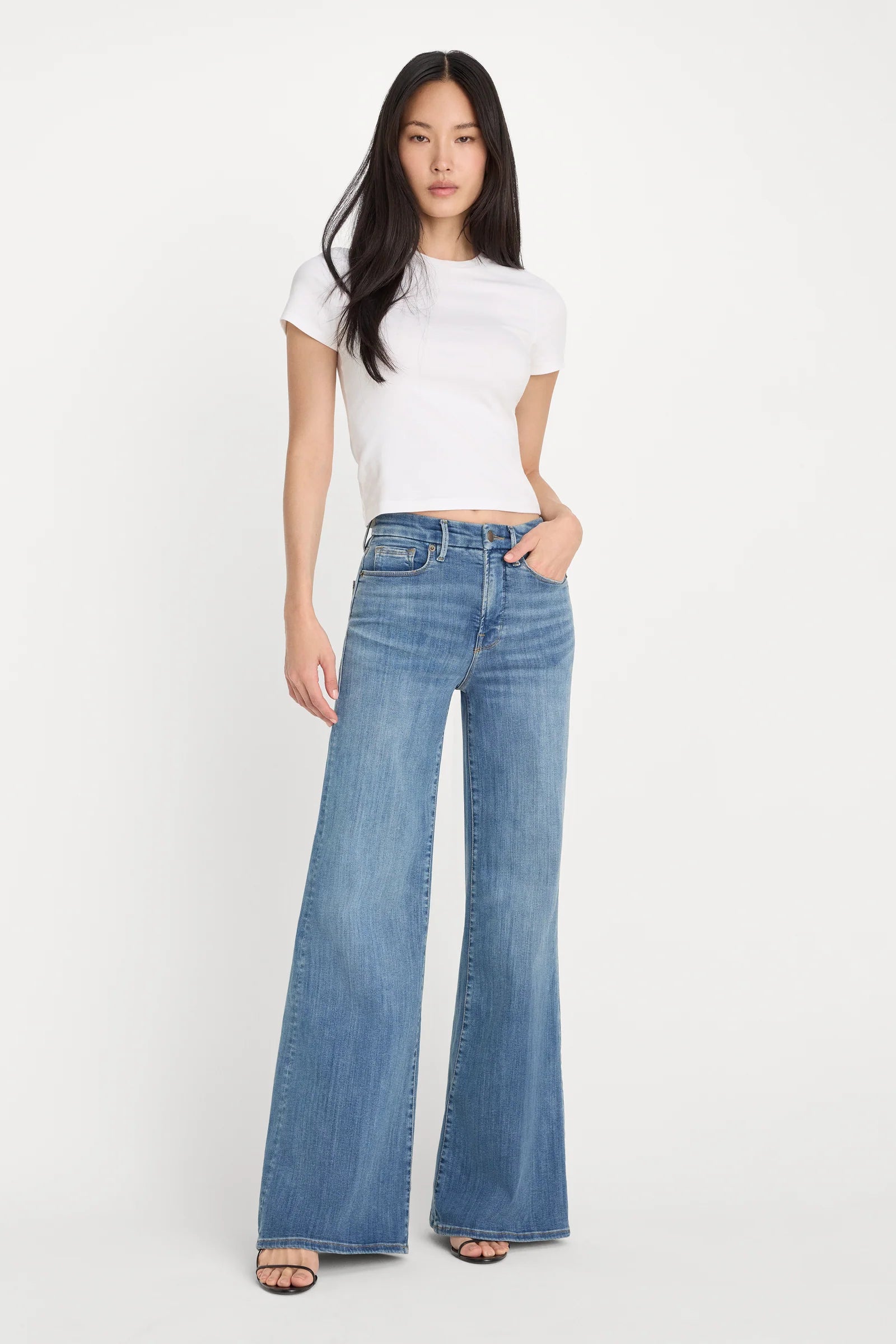 Good Waist Palazzo Jeans