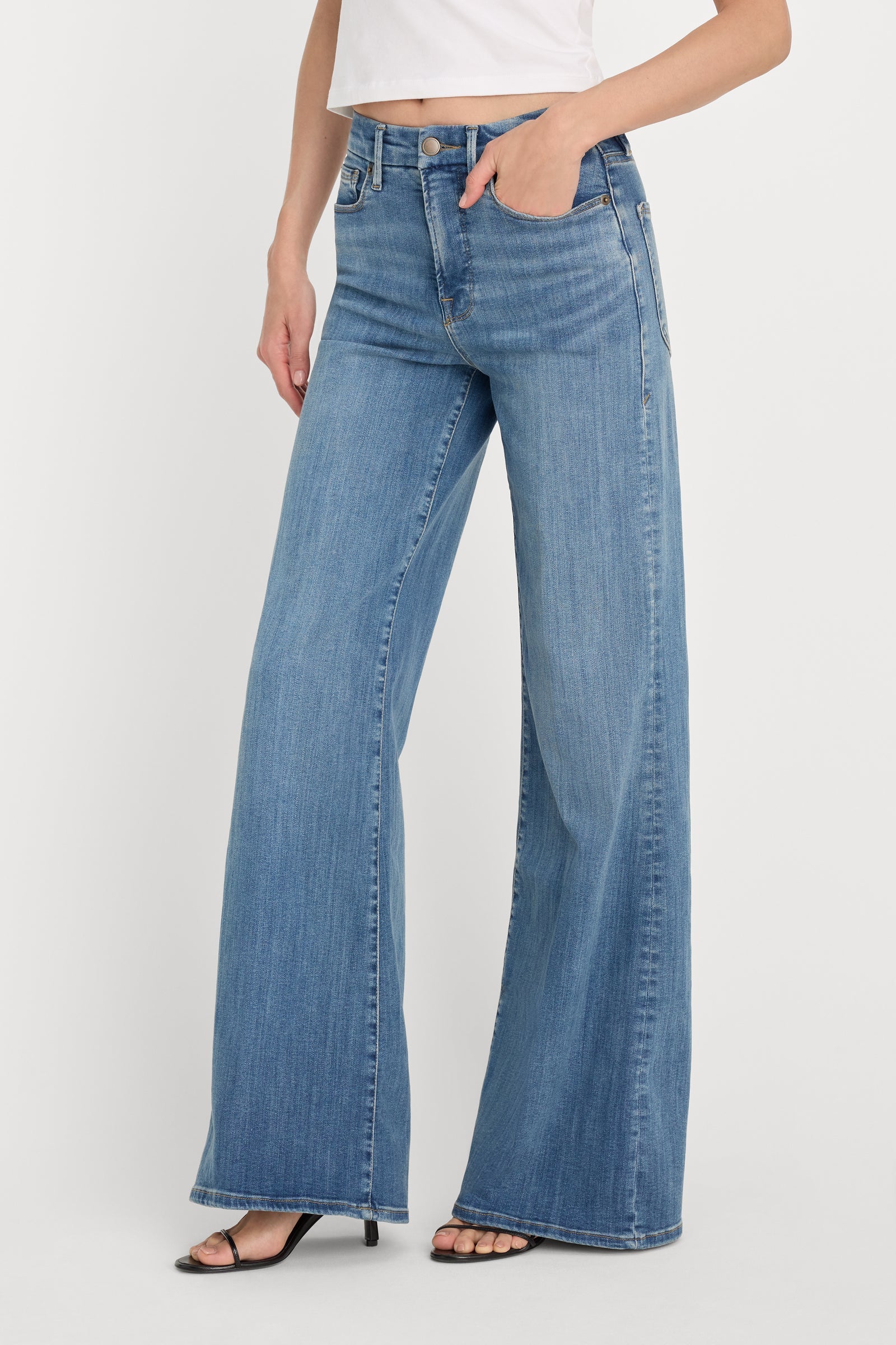 Good Waist Palazzo Jeans