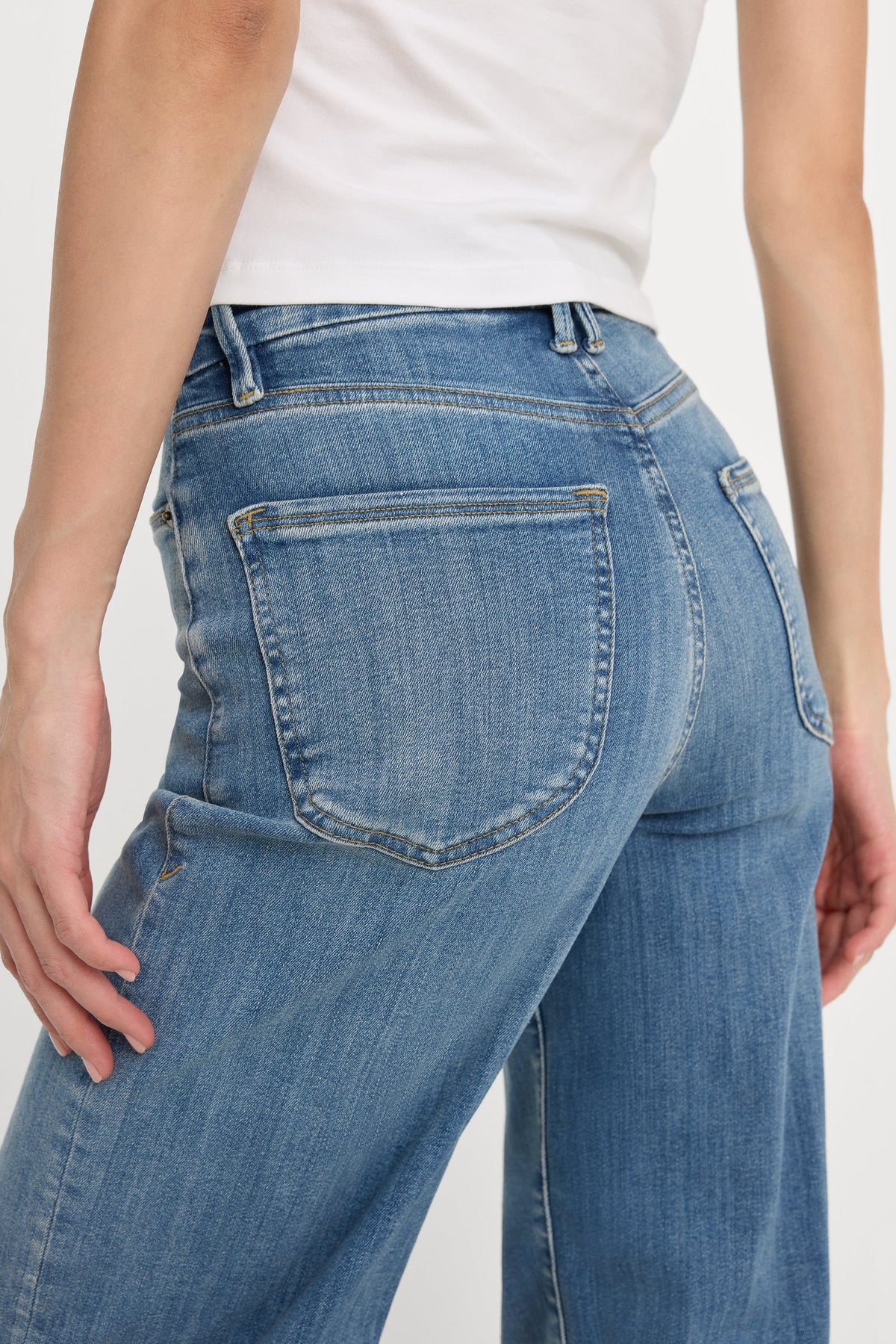 Good Waist Palazzo Jeans