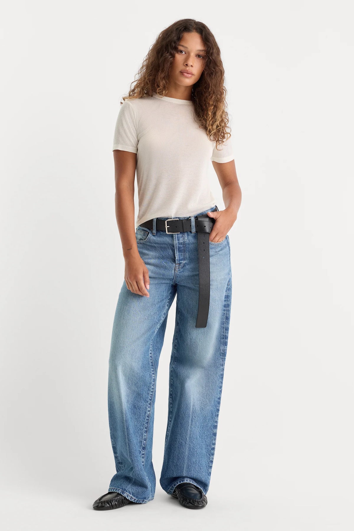 Sheer Rib Tee