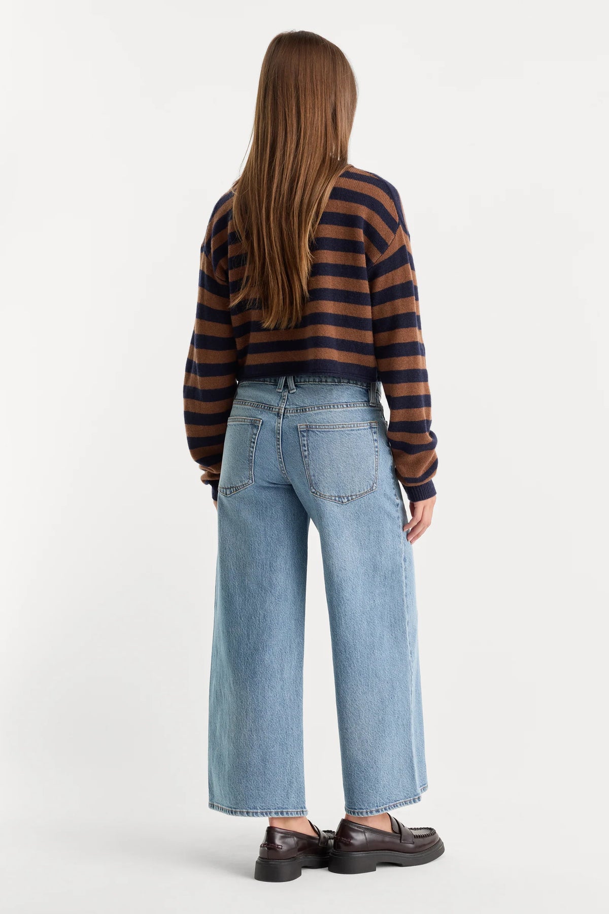 Vintage Wide Crop Jeans