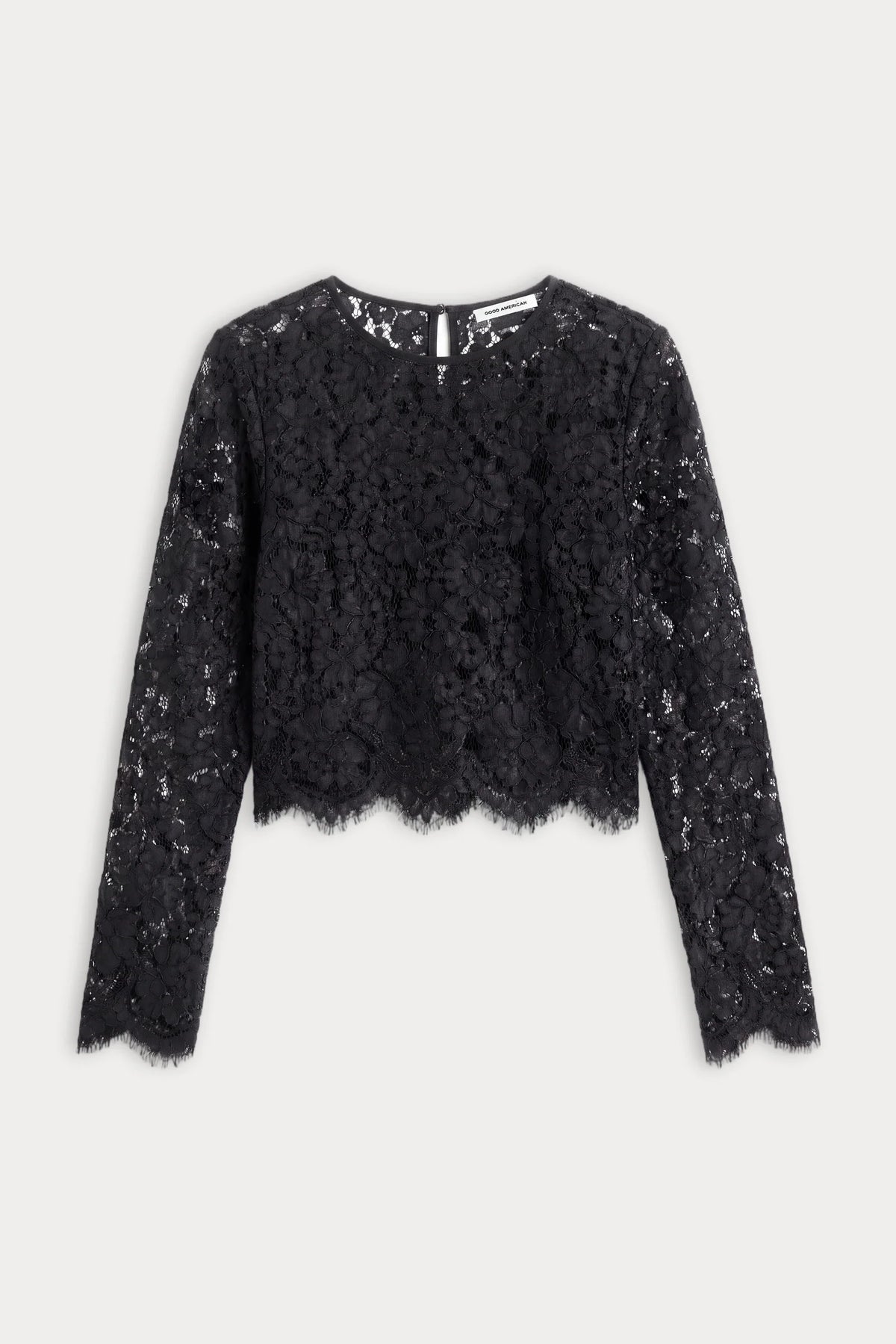 Scalloped Lace Top