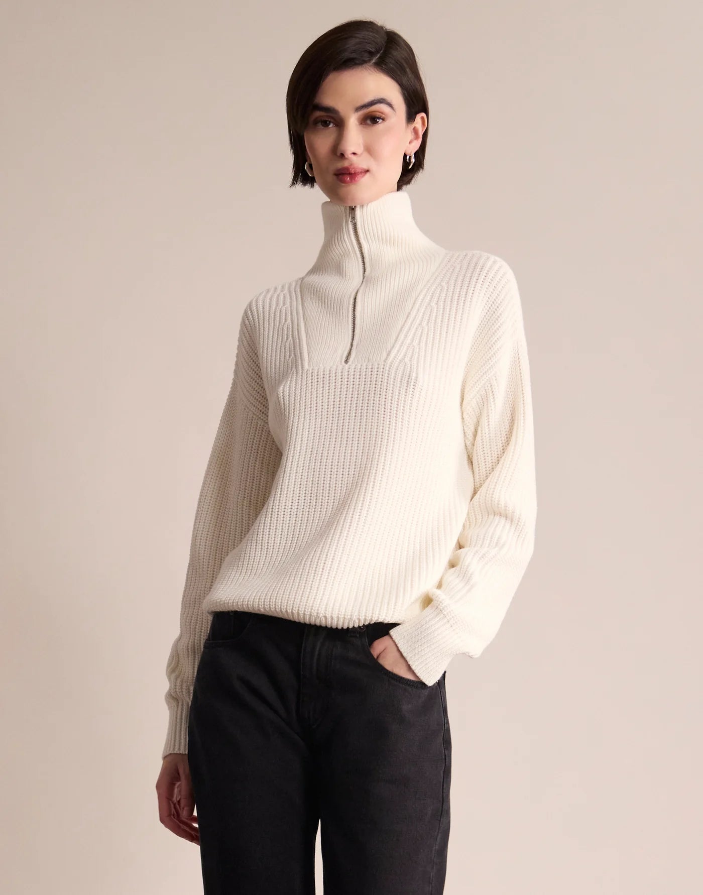 Logan Zip-Up Sweater