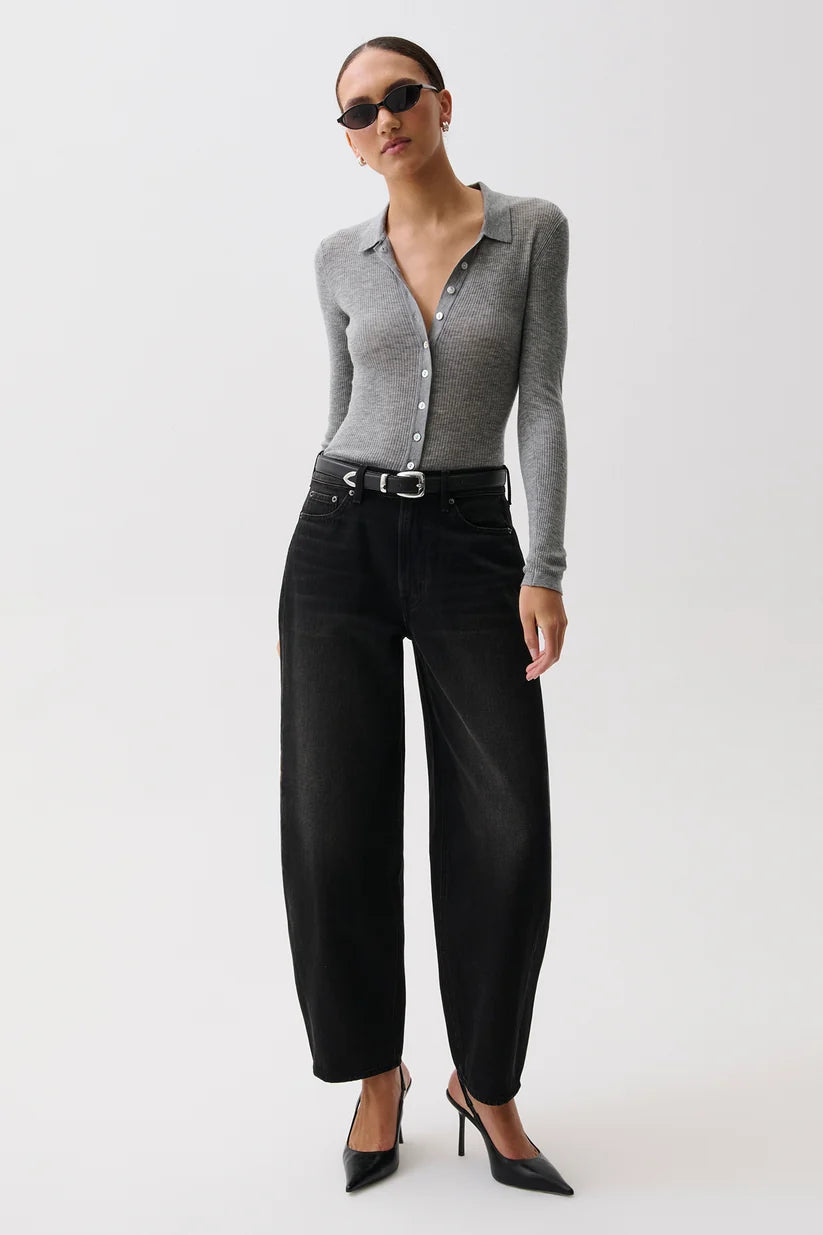 Sacha Relaxed Barrel Jean